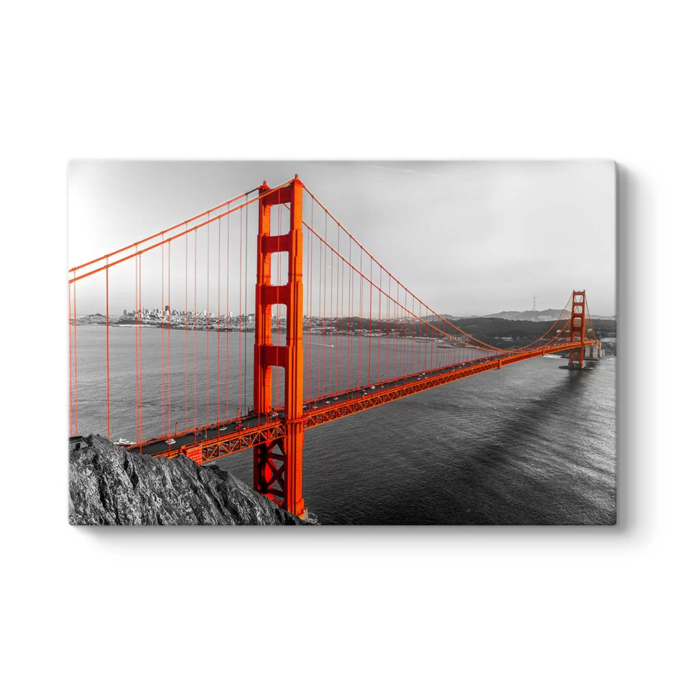Golden Gate Kırmızı Tablosu - Model 1